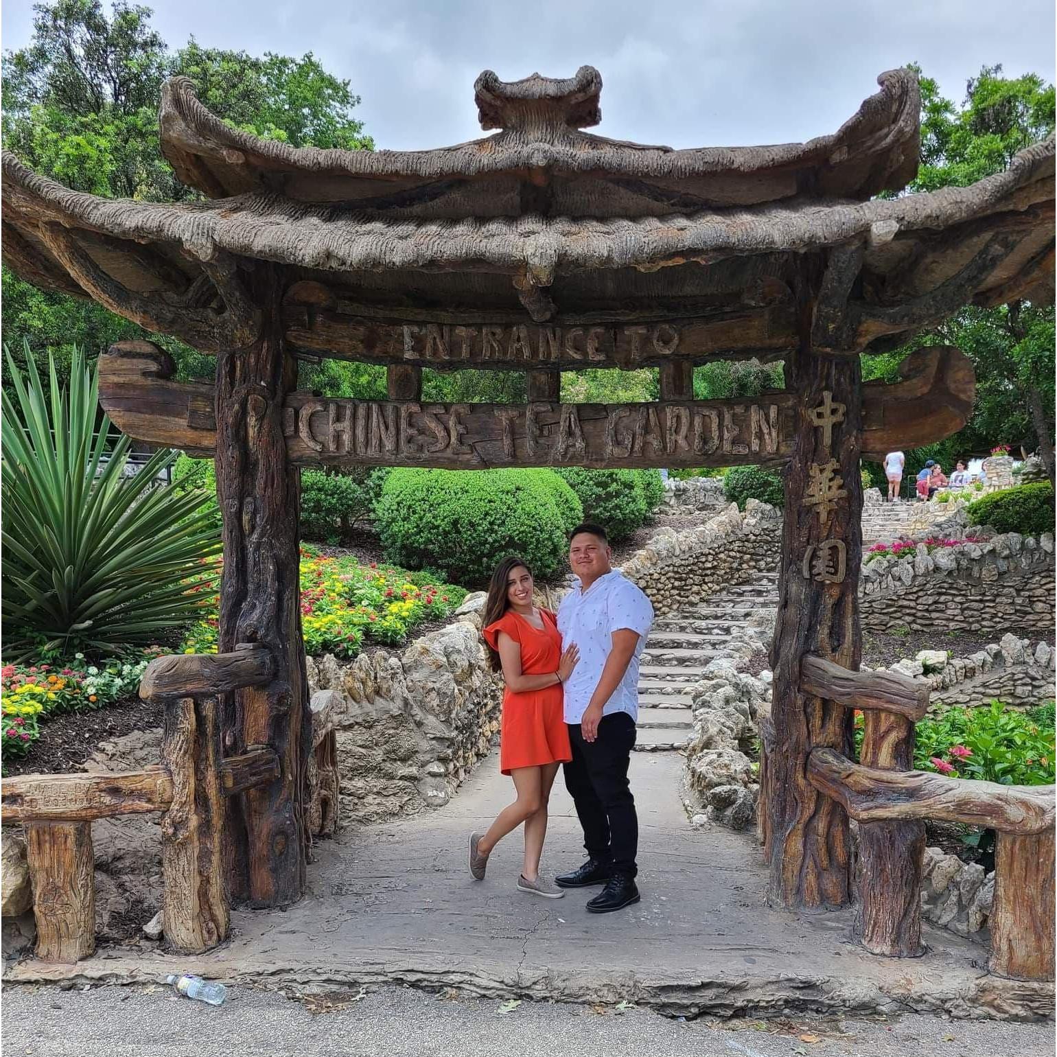 Exploring San Antonio, TX when we first moved.