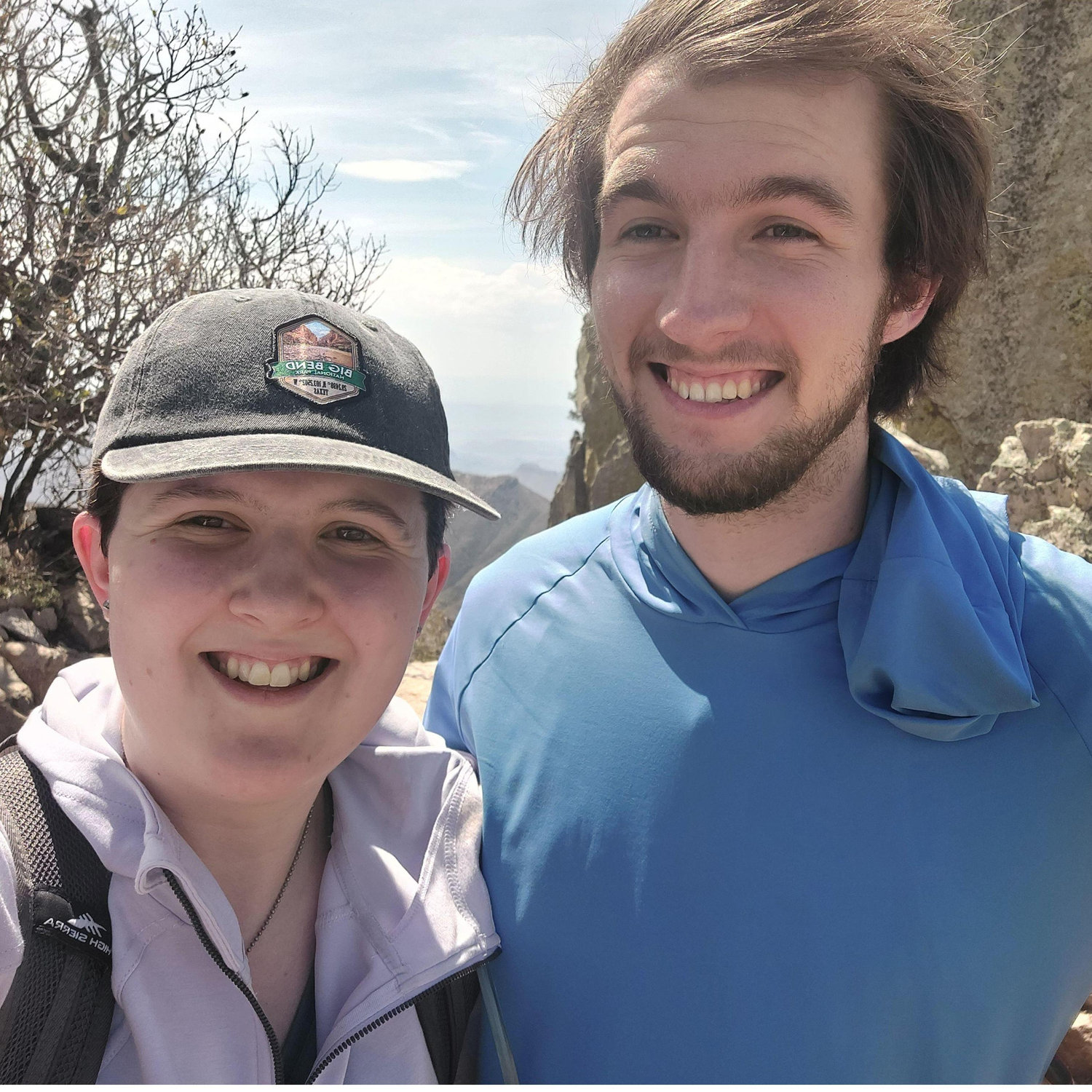 Apr. 2024 - We made it to (almost) the top of Emory Peak!