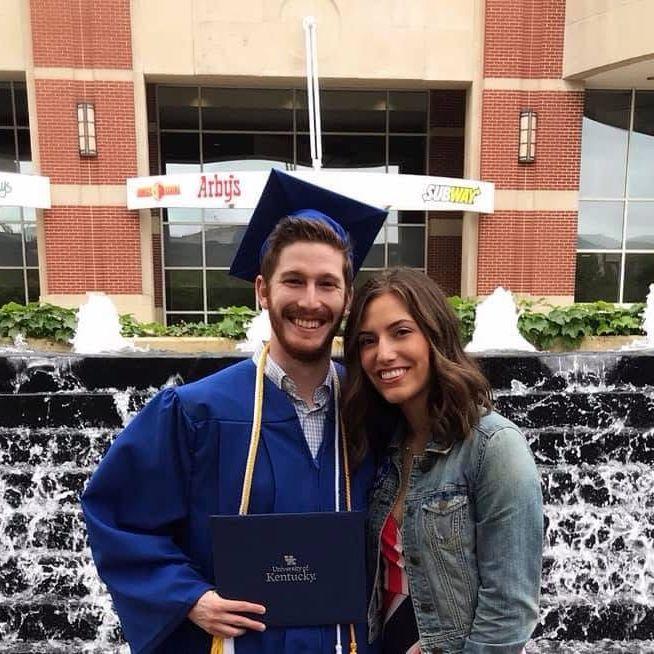 Tyler's 2019 graduation from the University of Kentucky.