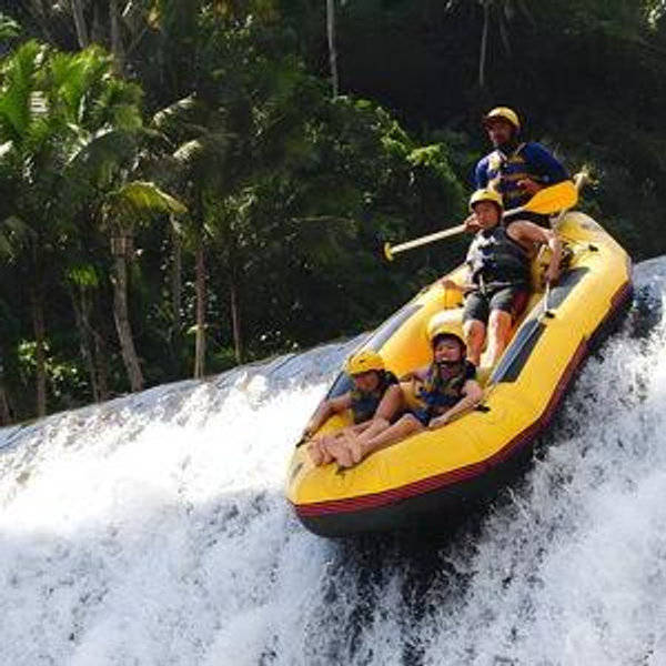 White Water Rafting on Telaga Waja