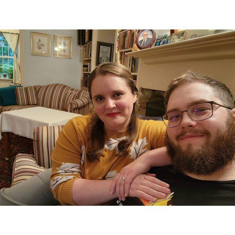 In fall 2022, Heather and Matt celebrated their engagement, and Heather "proposed" to her bridesmaids.