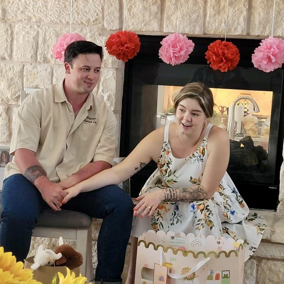 Baby shower with family in Texas!