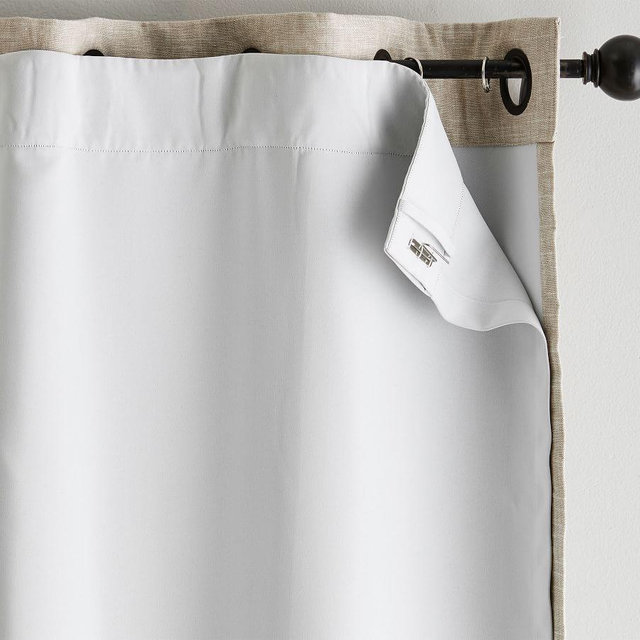 Universal Blackout Curtain Liner, 50 x 84", Off White