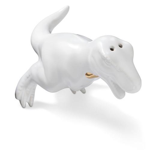 T-Rex Salt Shaker Stoneware Matte White - Threshold™