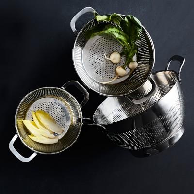 Williams Sonoma Stainless-Steel Colanders