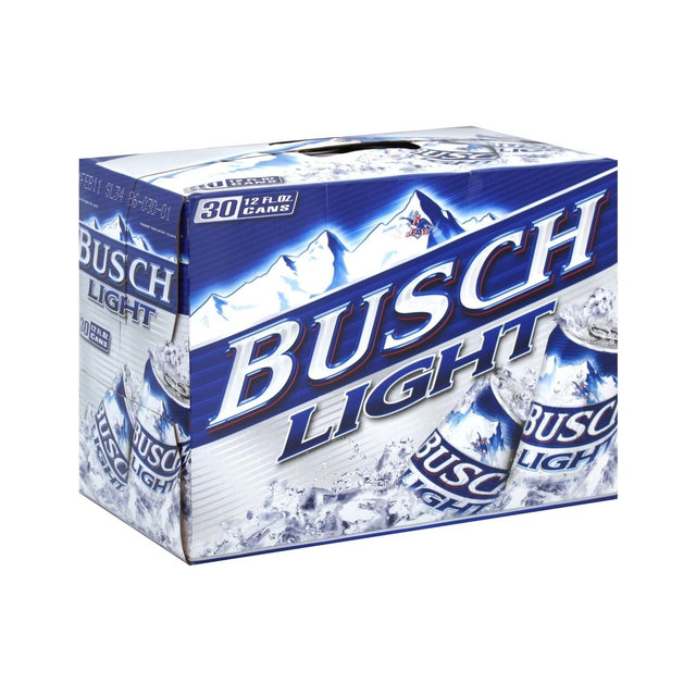Busch Light - 30pk/12 fl oz Cans