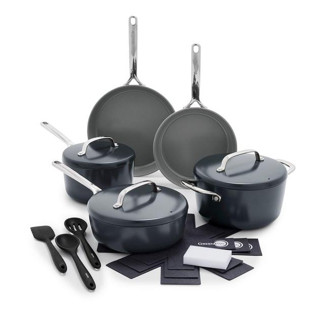 GreenPan GP5 15 Piece Ceramic Nonstick Cookware Set