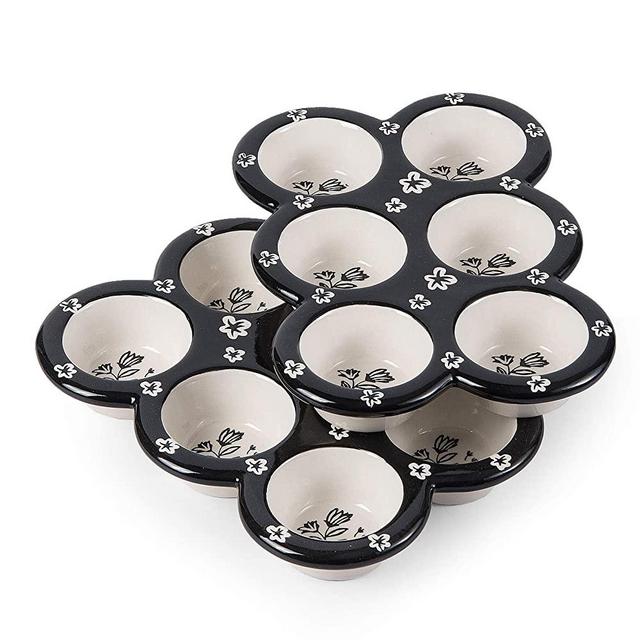  Wisenvoy Muffin Pan Cupcake Pan Ceramic Muffin Tin Cupcake Tin  Popover Pan Muffin Pans Nonstick 6 Cupcake Tray: Home & Kitchen