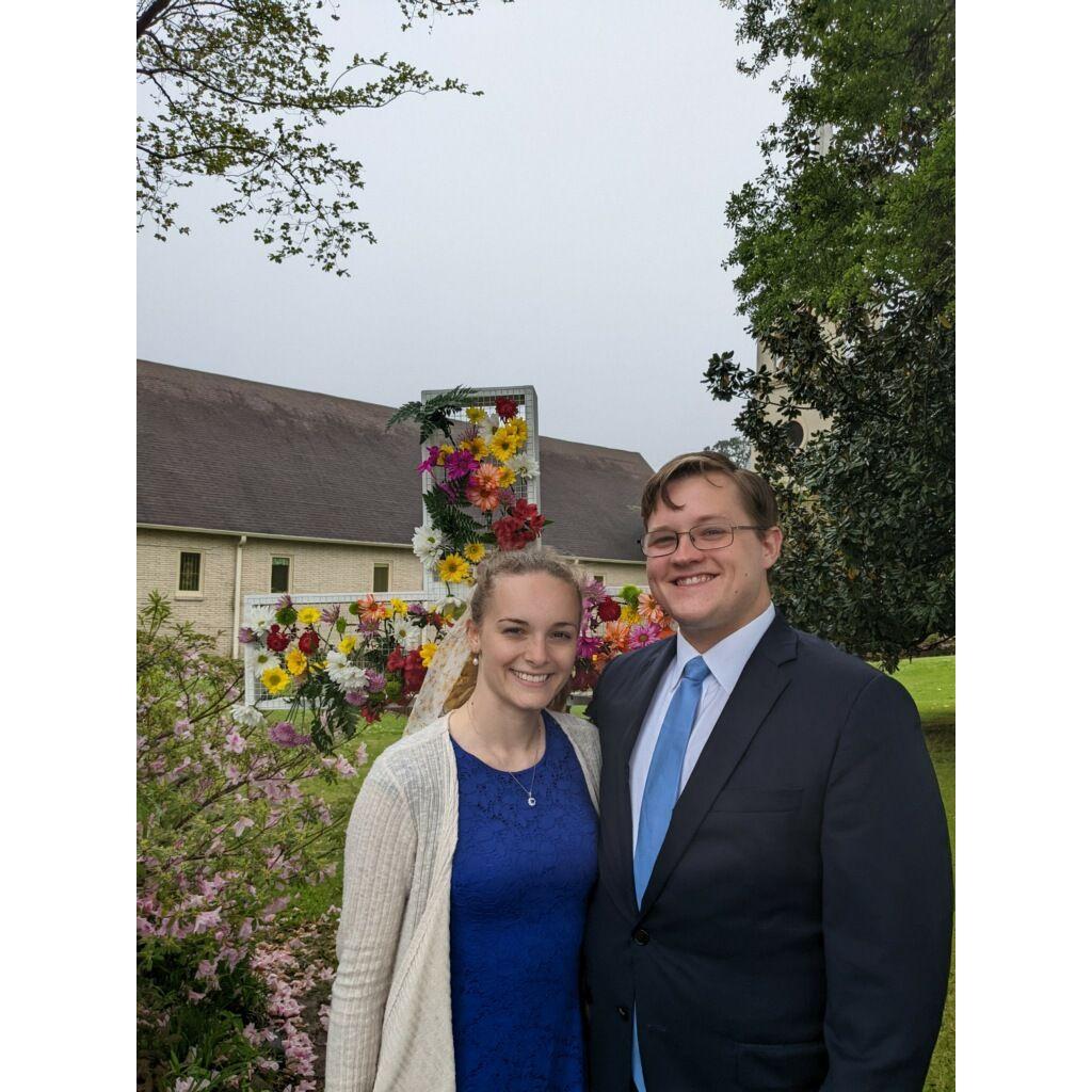 Easter 2022 at First United Methodist Church in Clinton, Mississippi