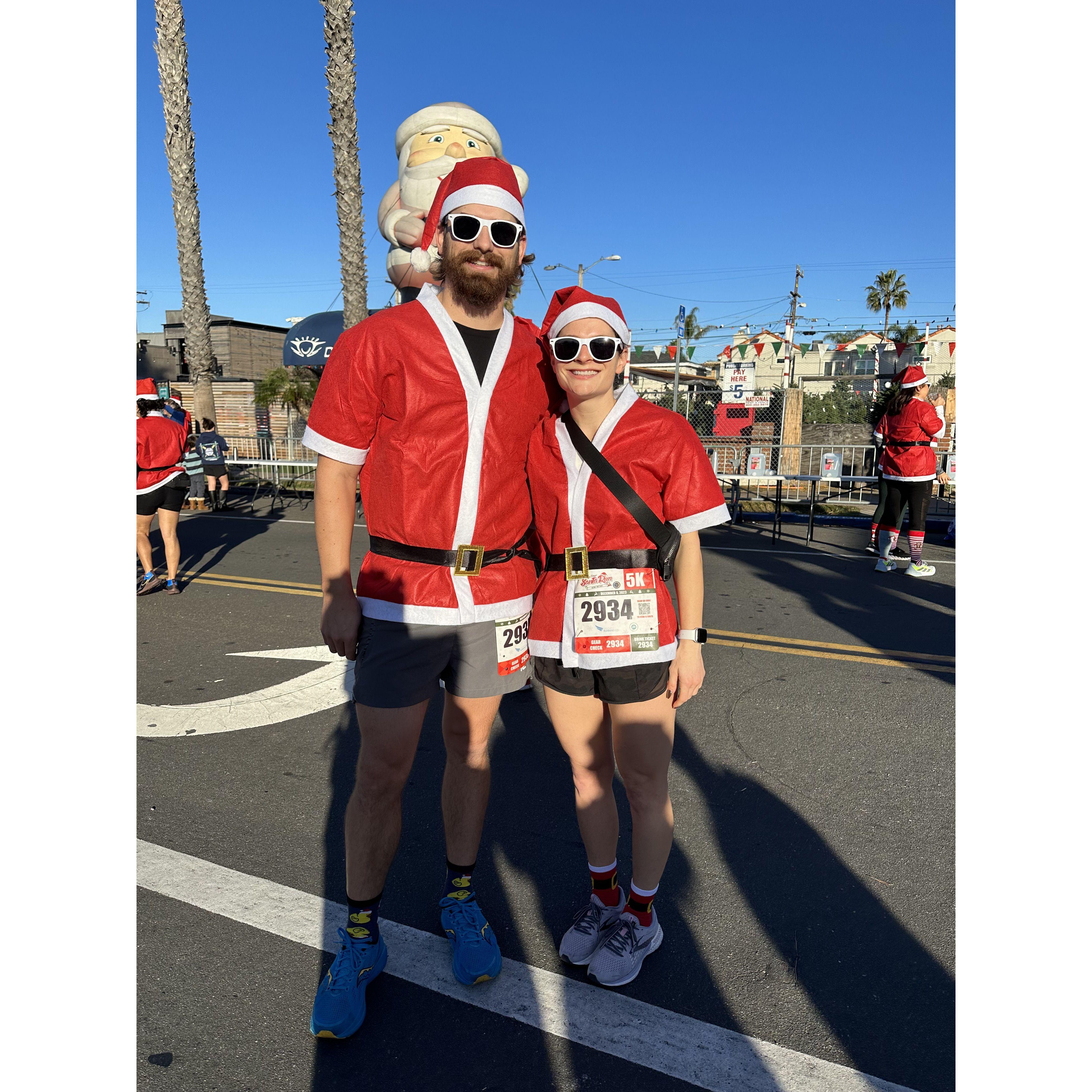 Santa Run in PB!
