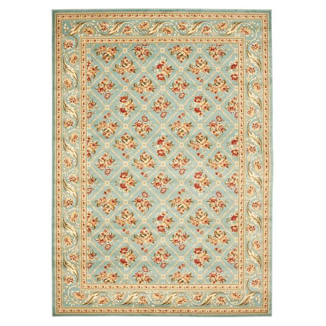 Blue Floral Loomed Area Rug 8'9"X12' - Safavieh