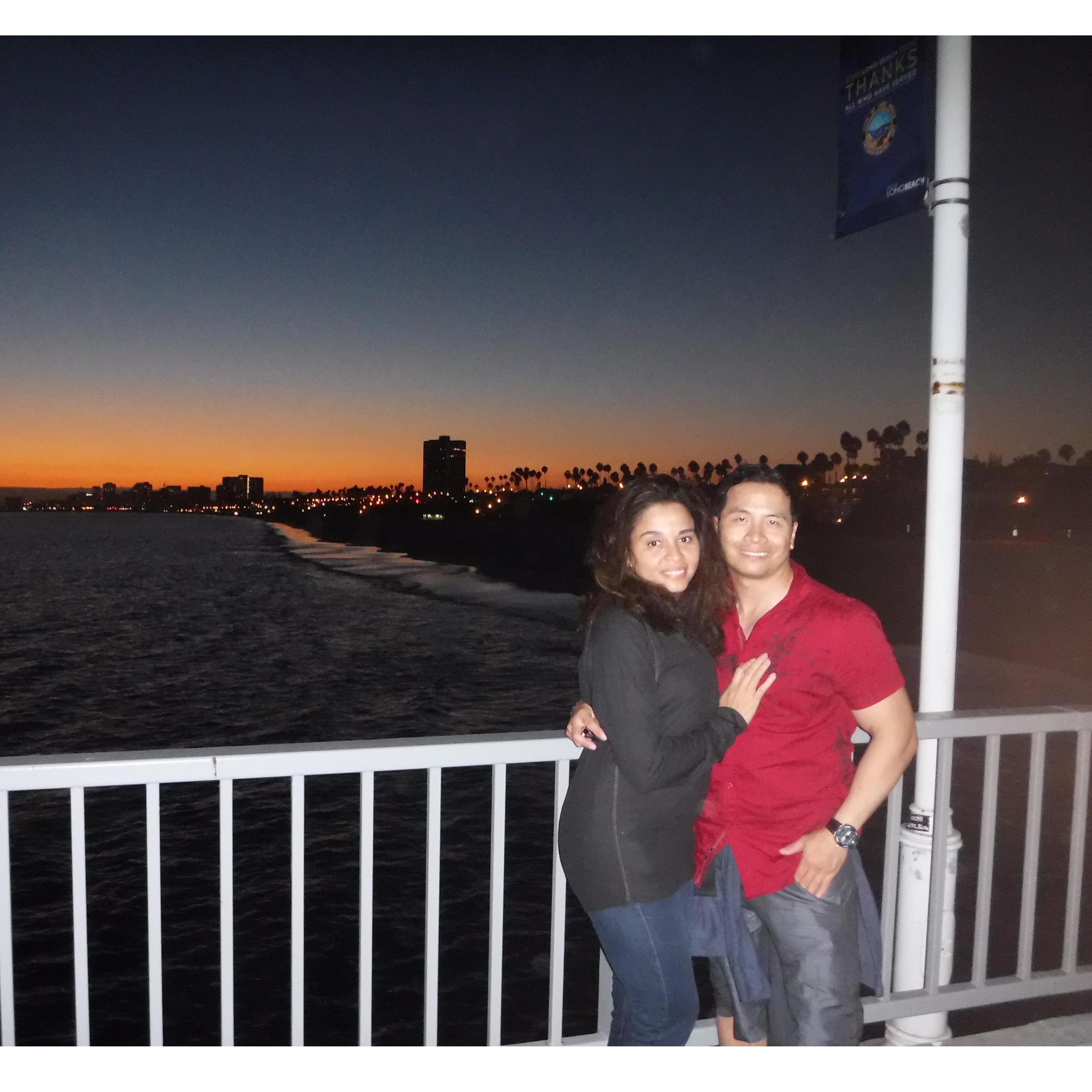 Belmont Pier view
