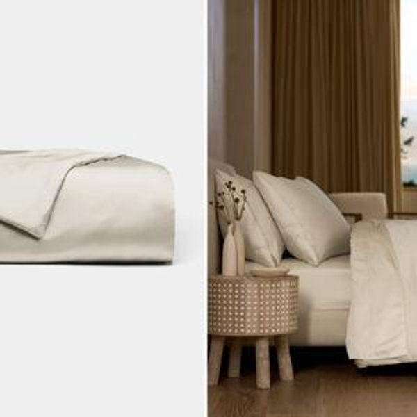 Oat - King - Bamboo Duvet Cover