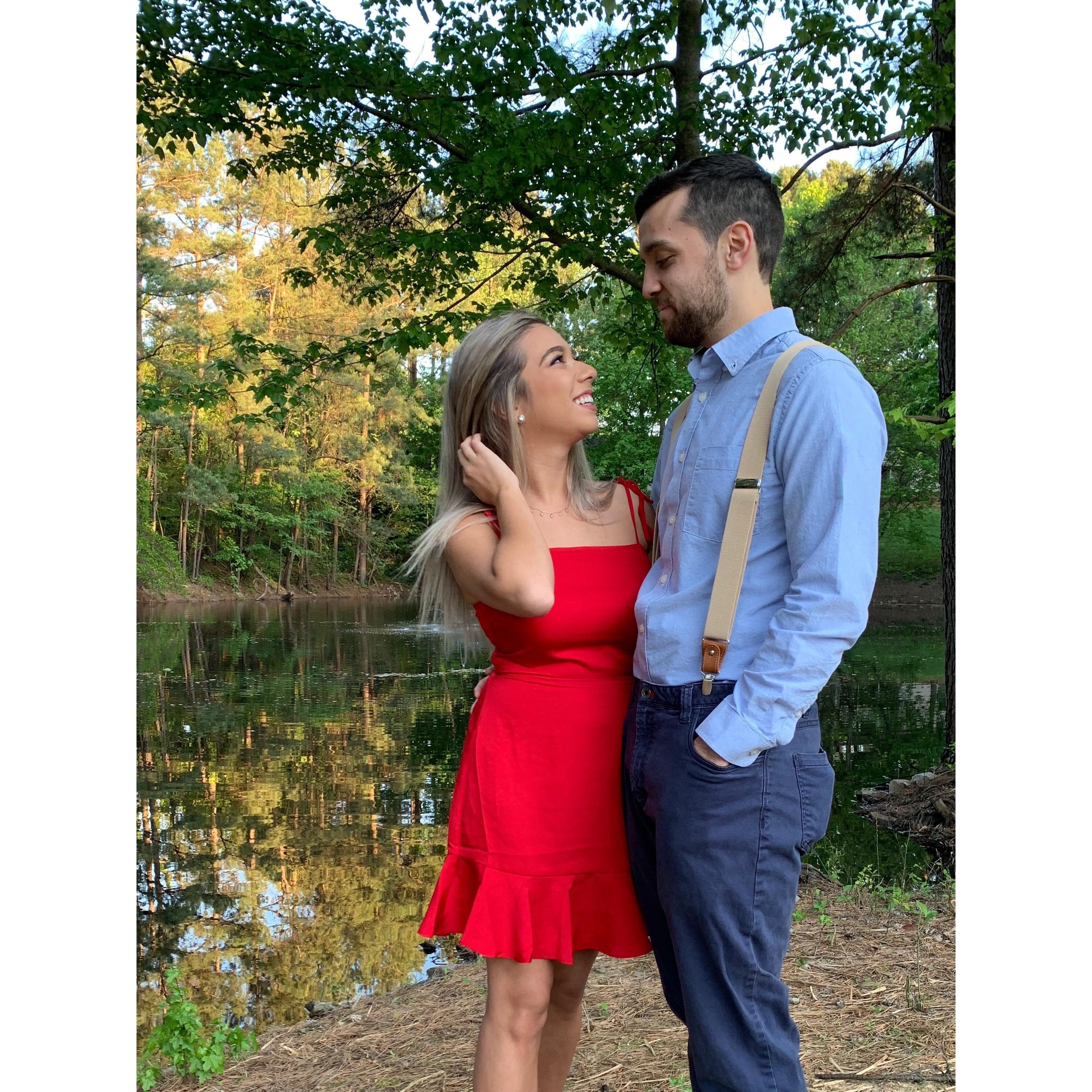 Quarantine had us going stir-crazy, so Easter was a great excuse to put on nice clothes for a few pictures!