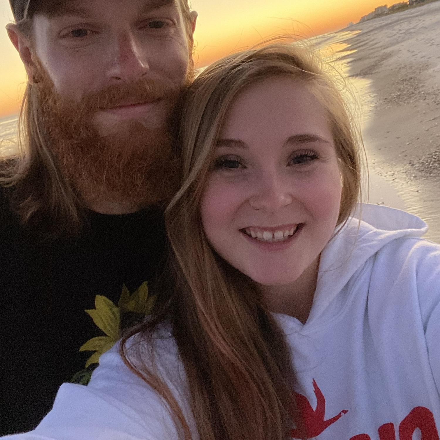 First picture as a couple - Perdido Key, 2021