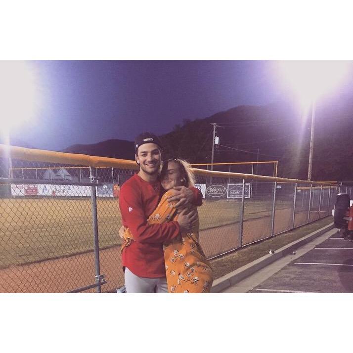 Our first picture together...