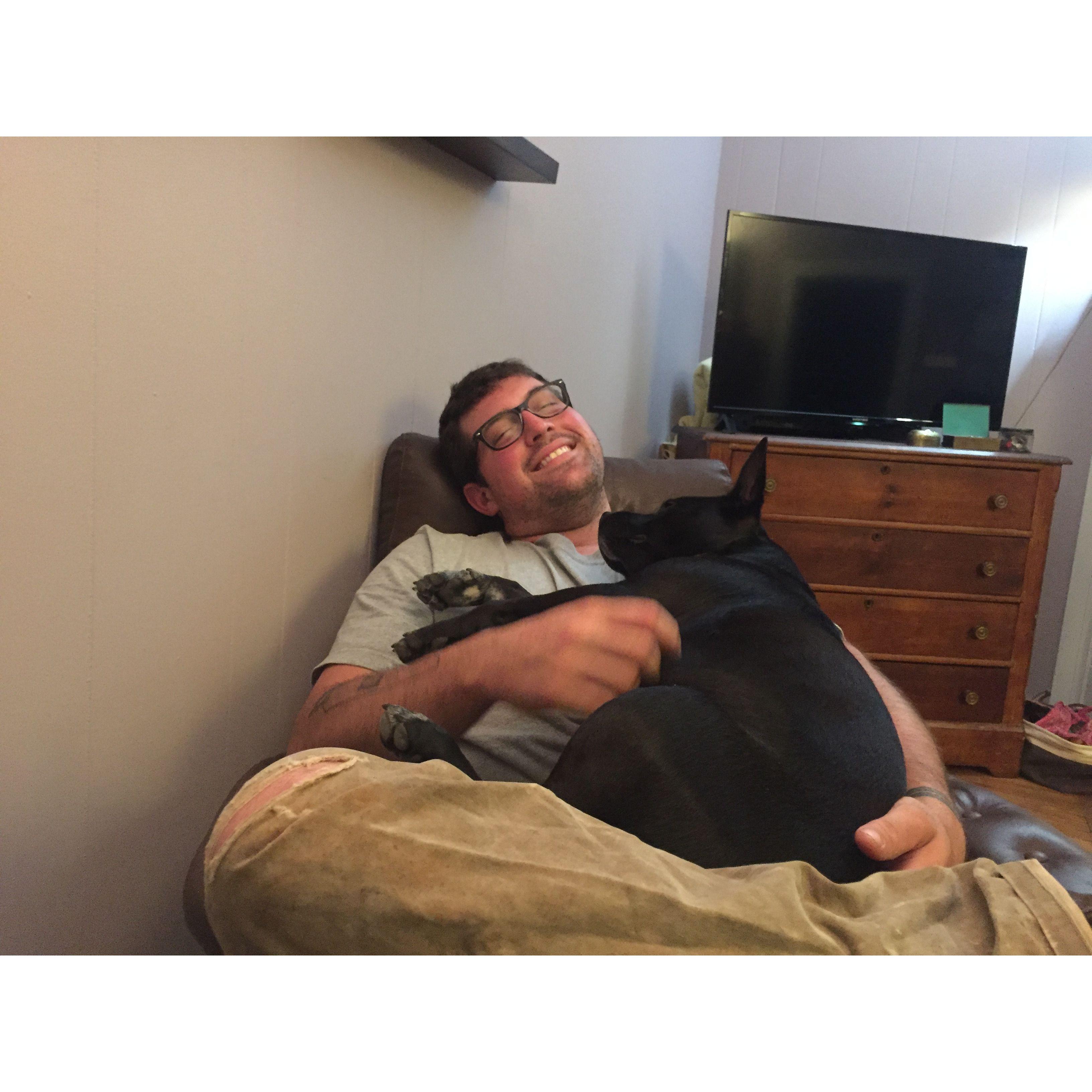 Early times in our apartment