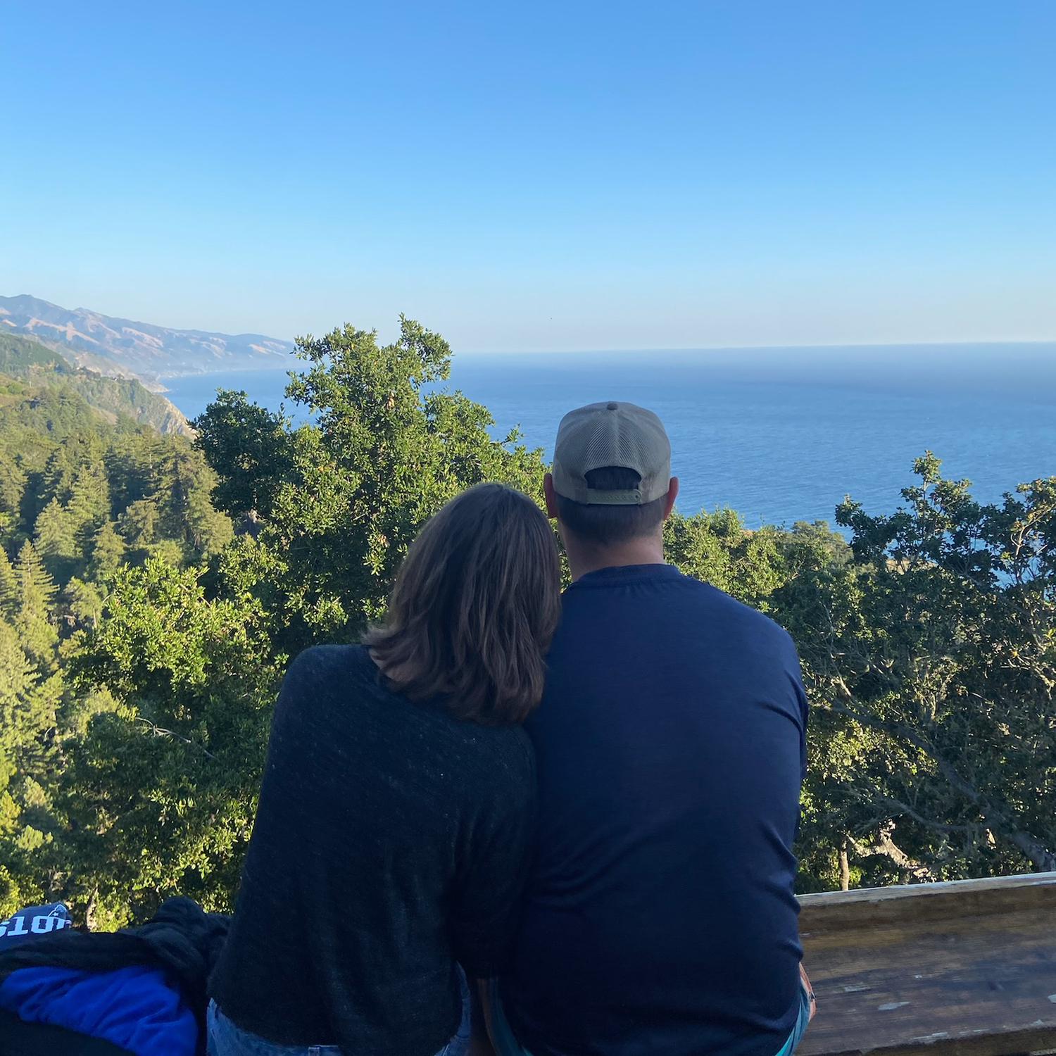 Big Sur camping trip.