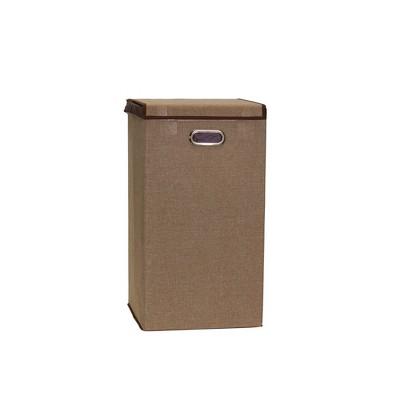 Household Essentials Collapsible Laundry Hamper, Desert Sand