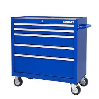 Kobalt 5-Drawer Steel Rolling Tool Cabinet