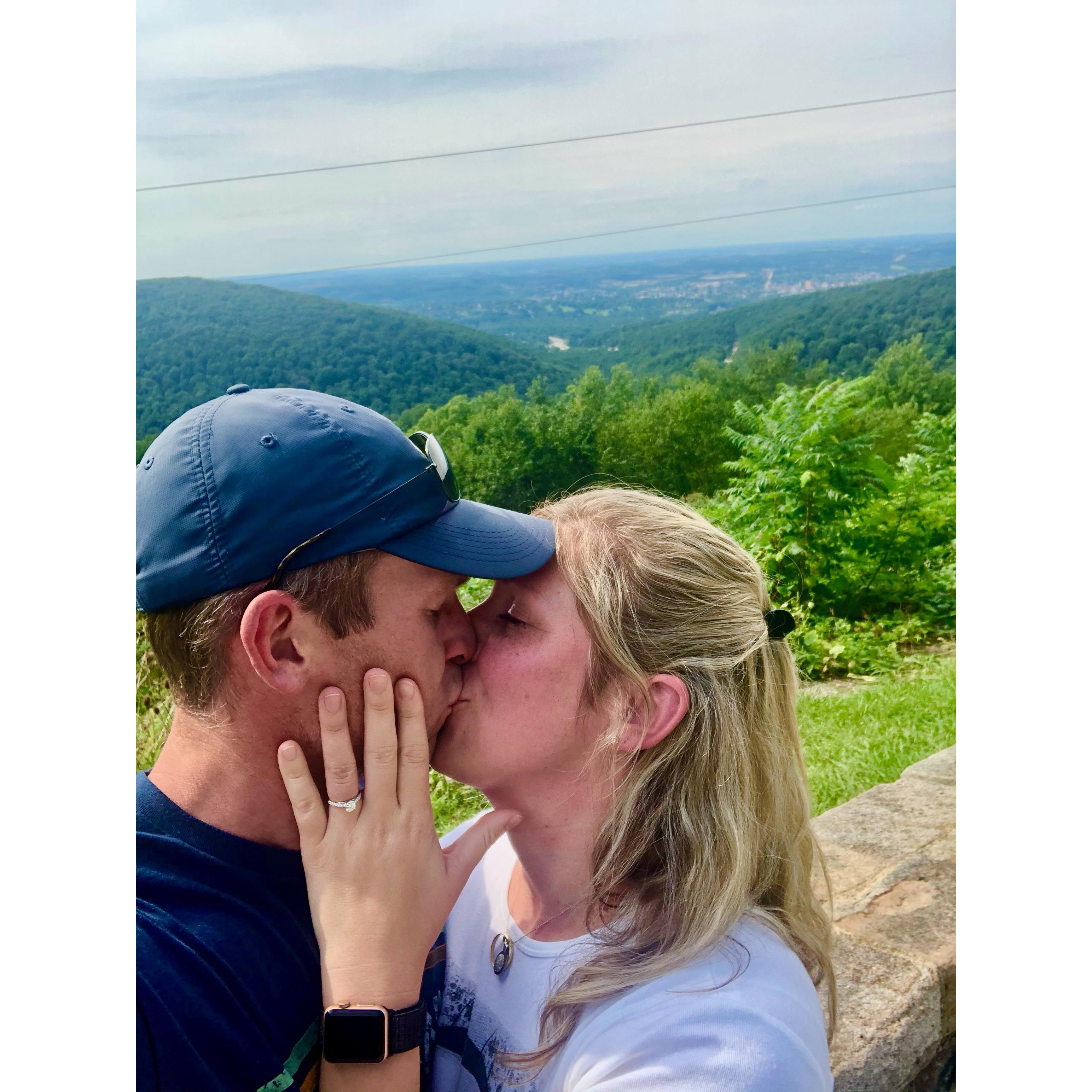 Where Matt proposed!