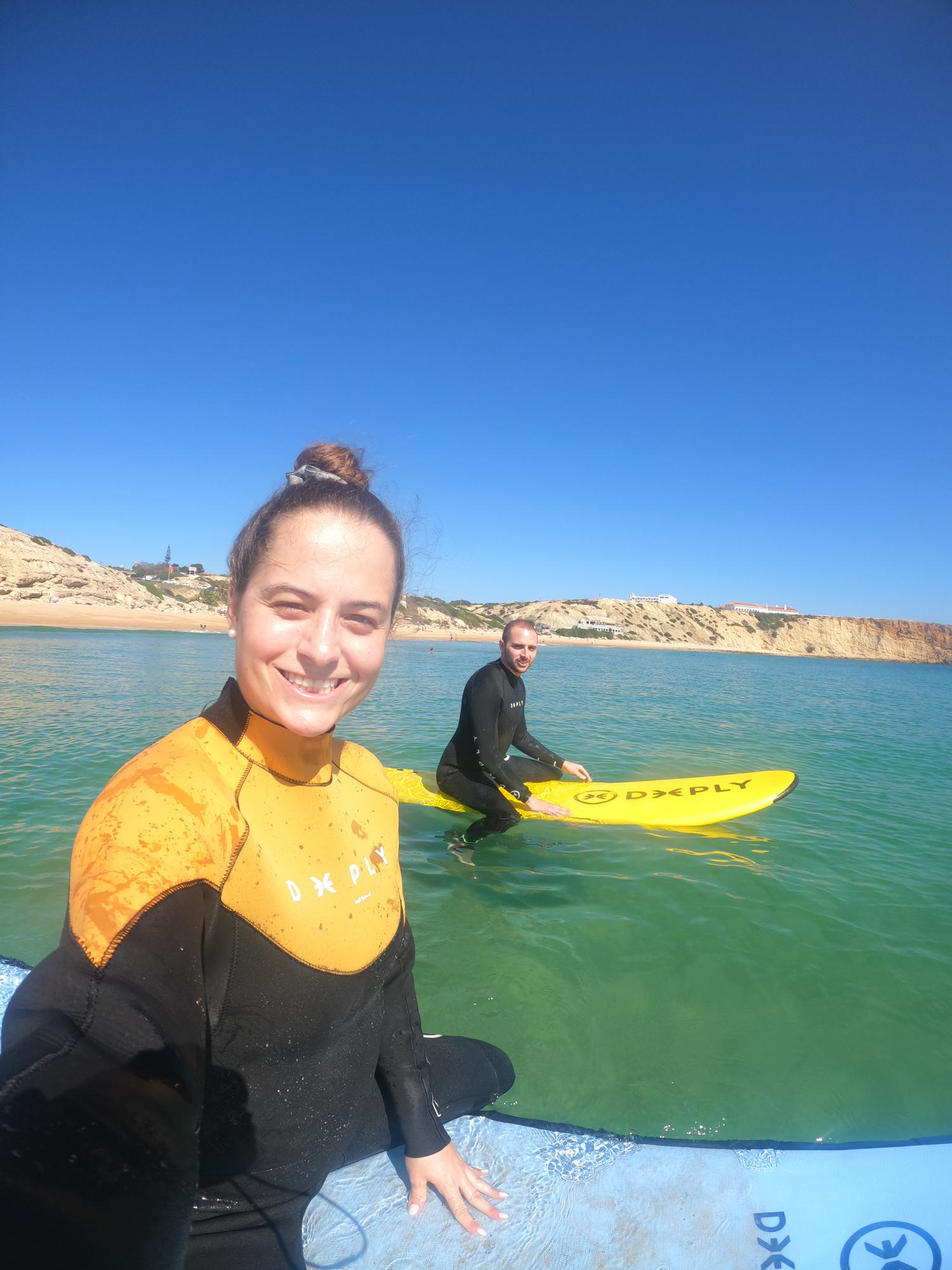 2022: Surfing in Lagos, Portugal