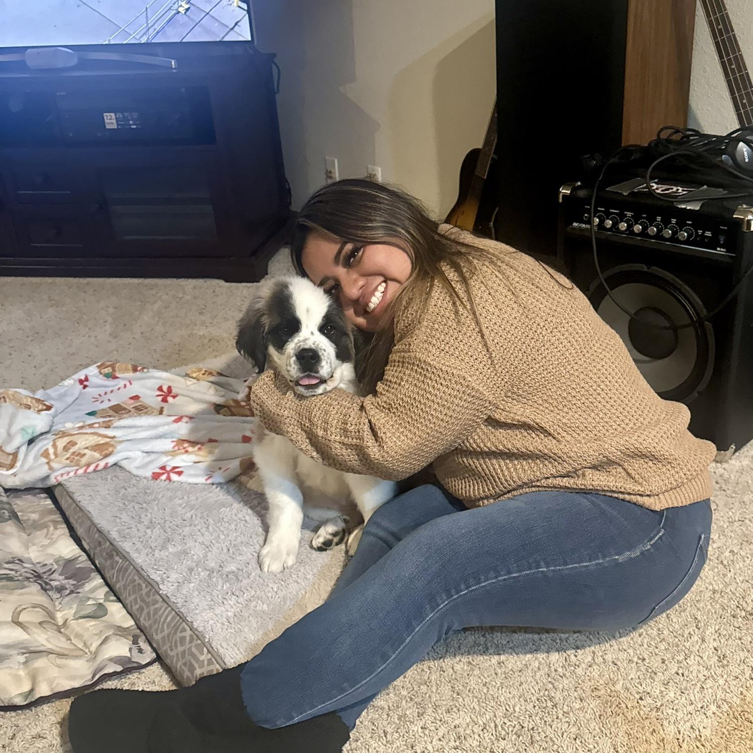 Spending Thanksgiving with our daughter, Bella!