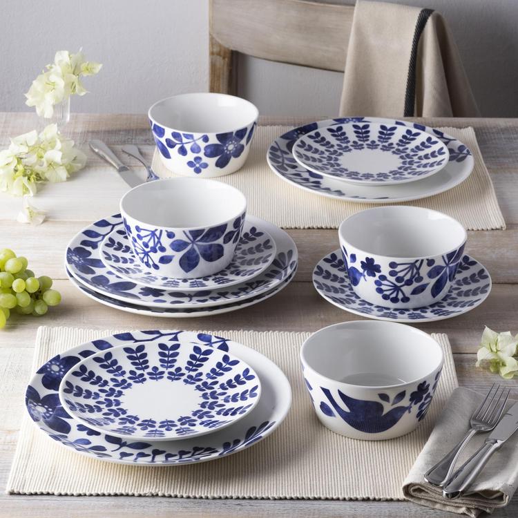 Noritake, Sandefjord 12-Piece Dinnerware Set, Service for 4 | Zola