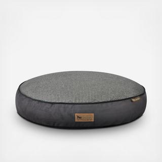 Round Houndstooth Bed