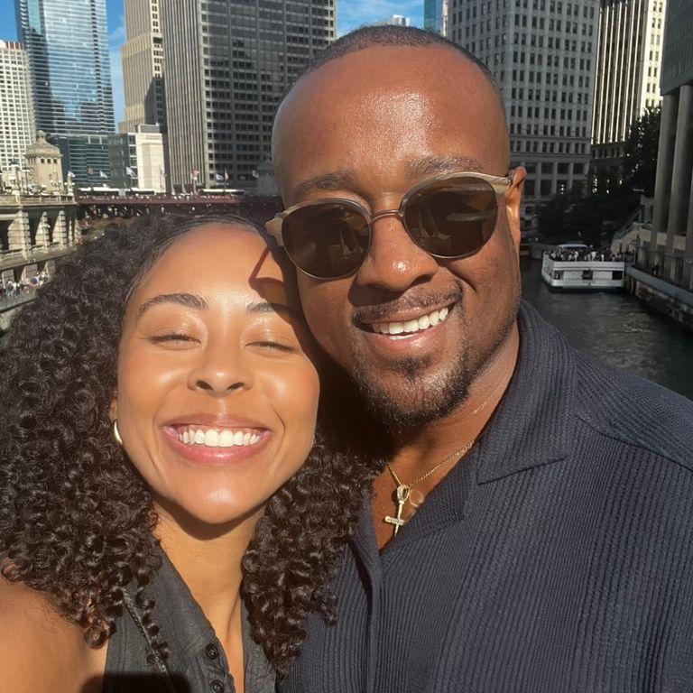 Rubenz & Simone on the Chicago River