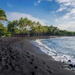 Punaluu Black Sand Beach