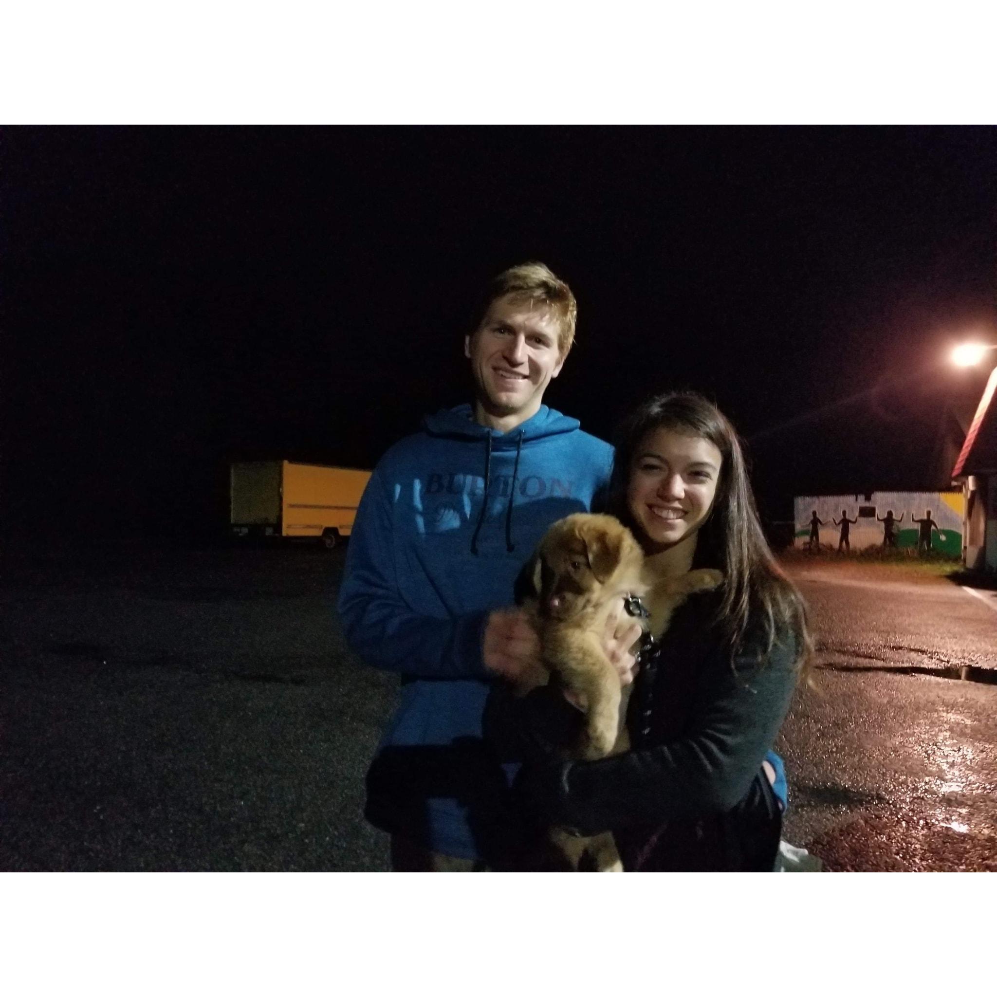 Aspen joins the family