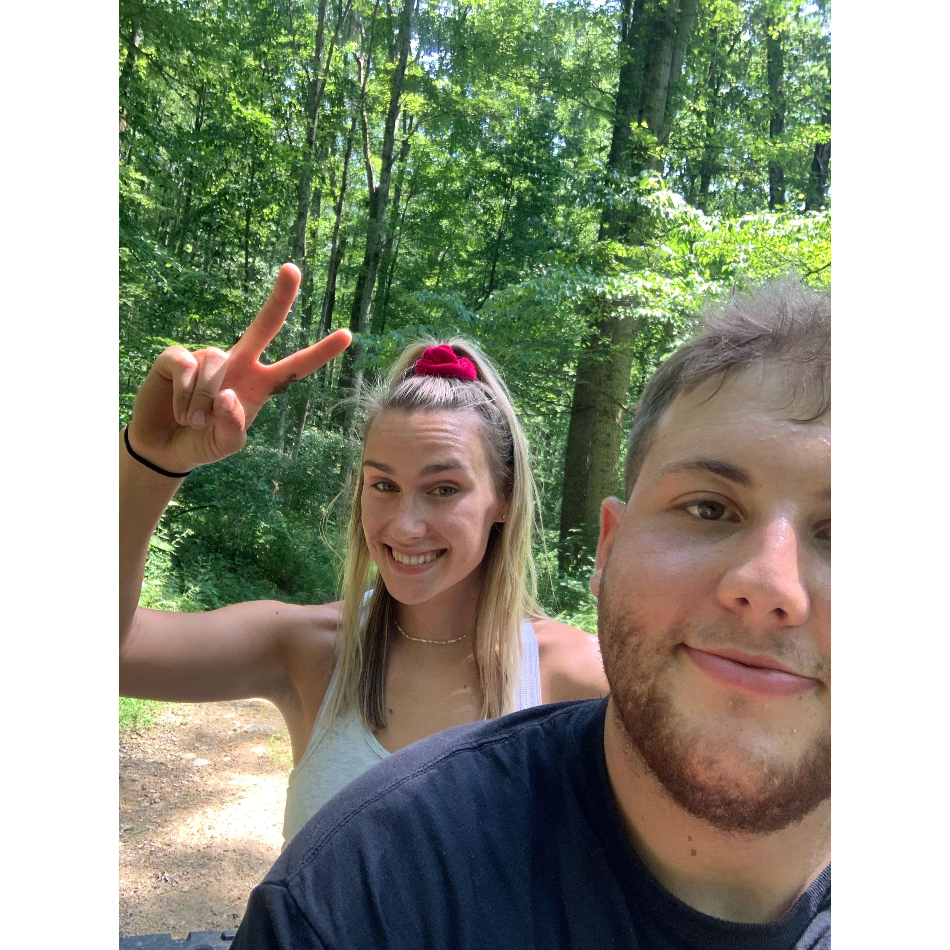 Four Wheeling in West Virginia, 2021