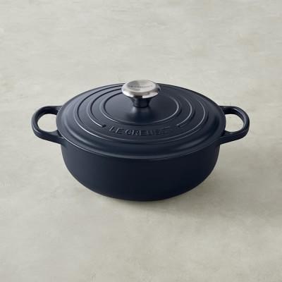 Le Creuset Cast-Iron Sautéuse, 3 1/2-Qt., Matte Navy