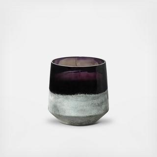 Beautifully Done Baltic Glass Candle