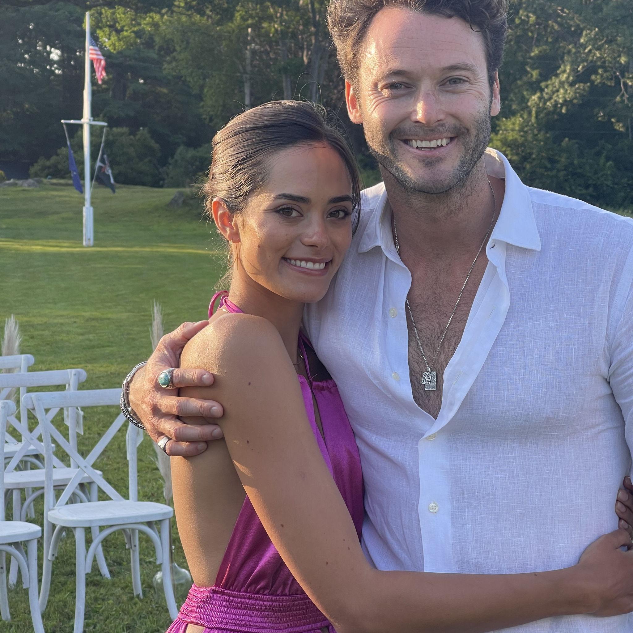 Our first appear as wedding guests (and unbeknownst to us, many more to attend!)