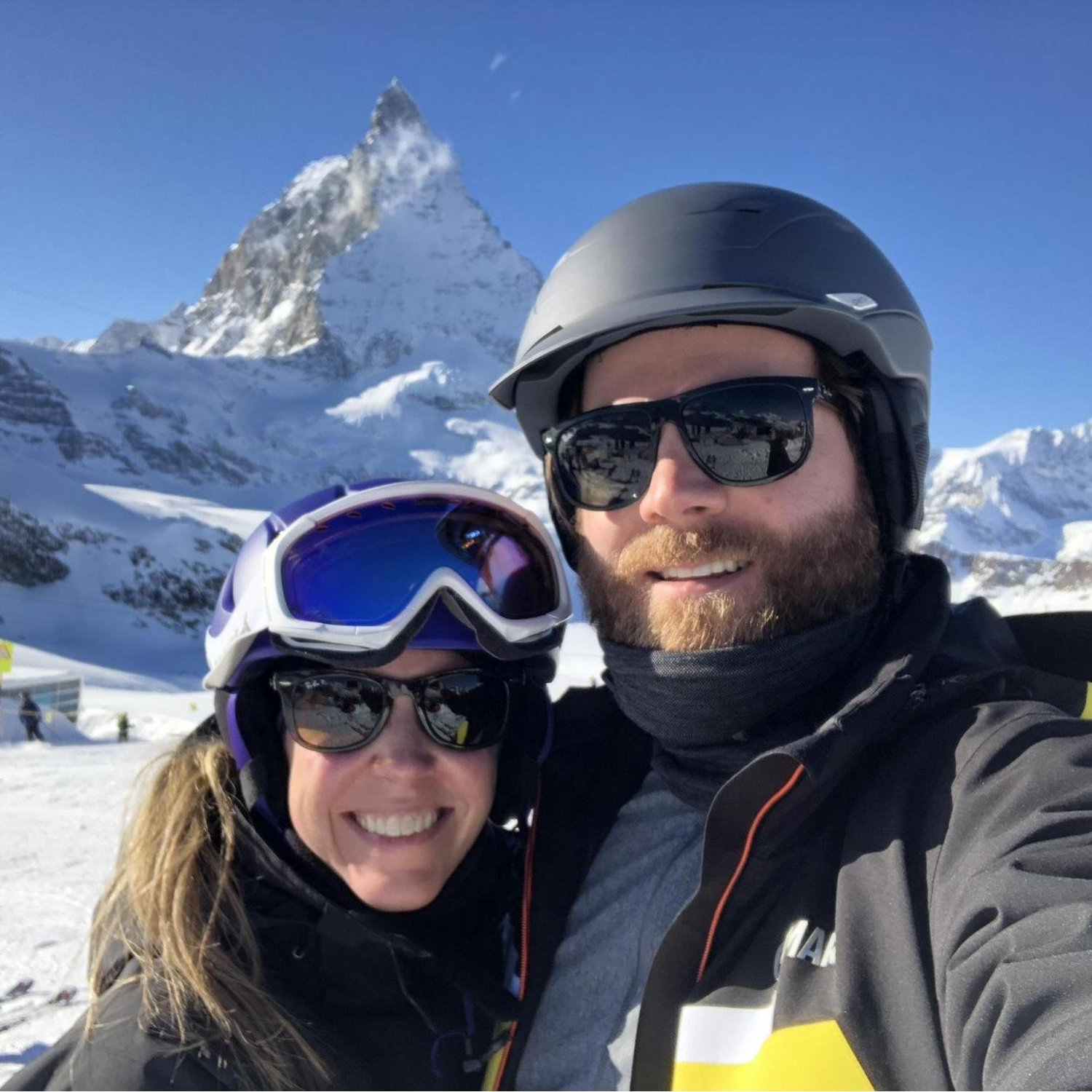 Skiing by the Matterhorn - Zermatt, Switzerland 2018.