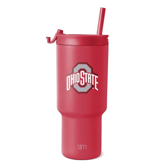 Simple Modern Officially Licensed 30oz Tumbler with Flip Lid and Straws | Insulated Cup Stainless Steel | Gifts for Men | Trek Collection