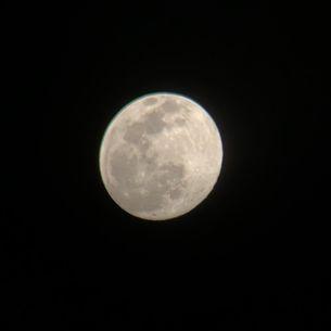 The moon on 4/15/22 when Dave proposed!