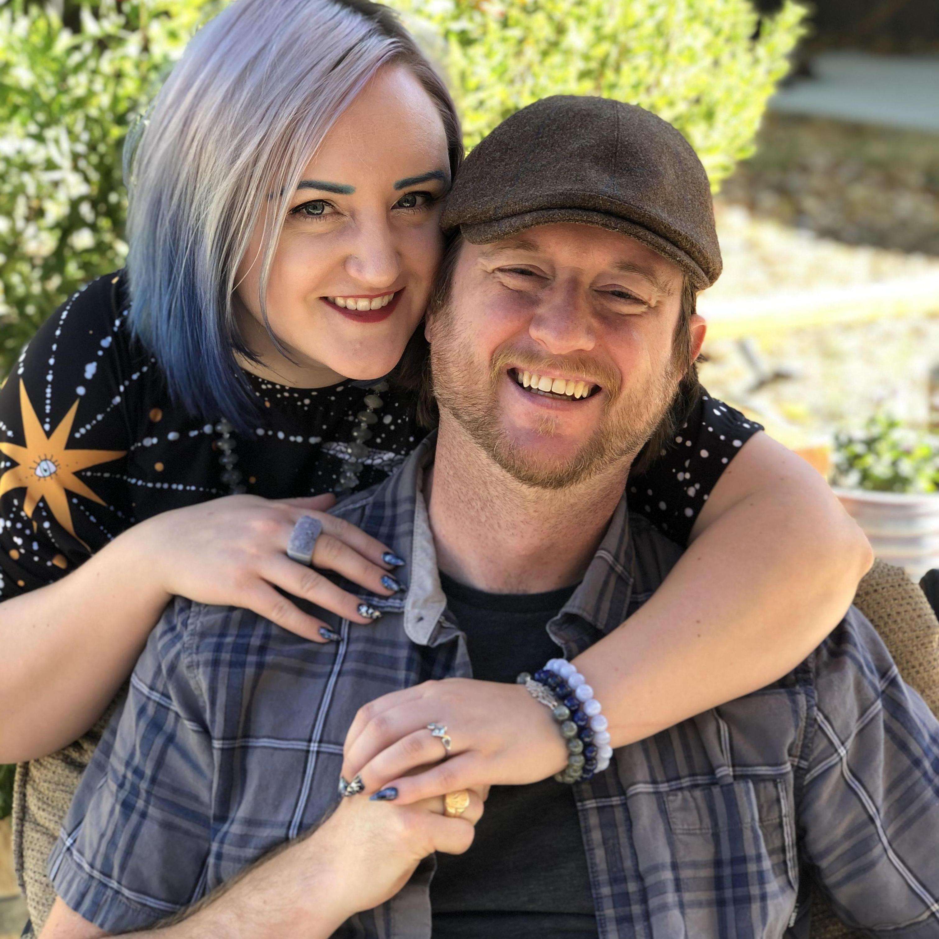 John proposed on All Hallows Eve, just before midnight, AKA 'The Witching Hour' - a perfect night! Fun fact: The last blue moon on Halloween was in 1944, and we won't have another until 2077!