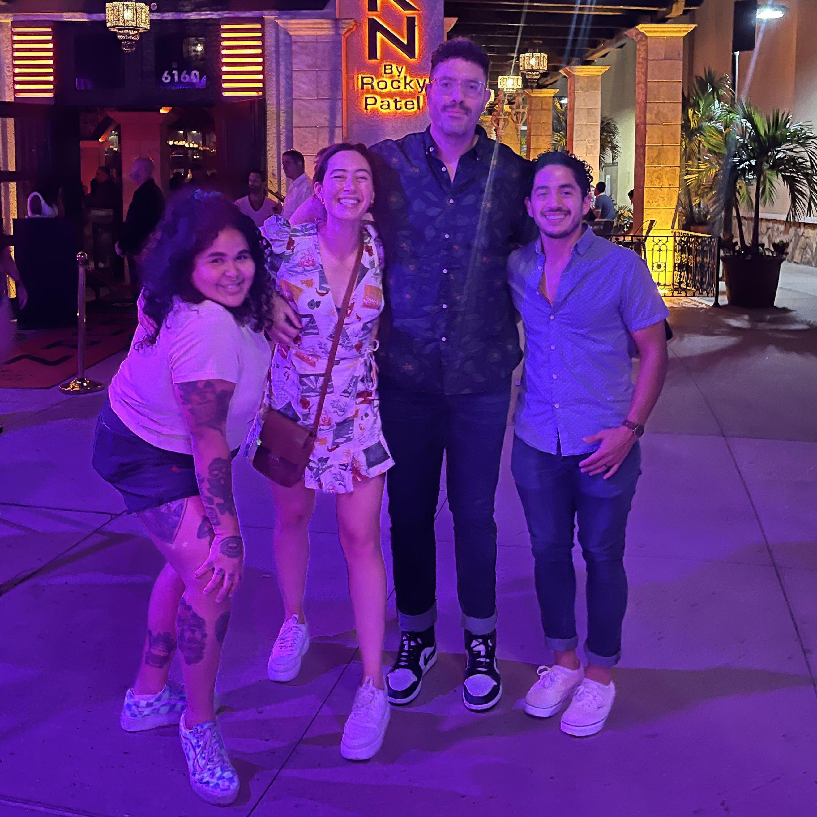 A warm Florida night out