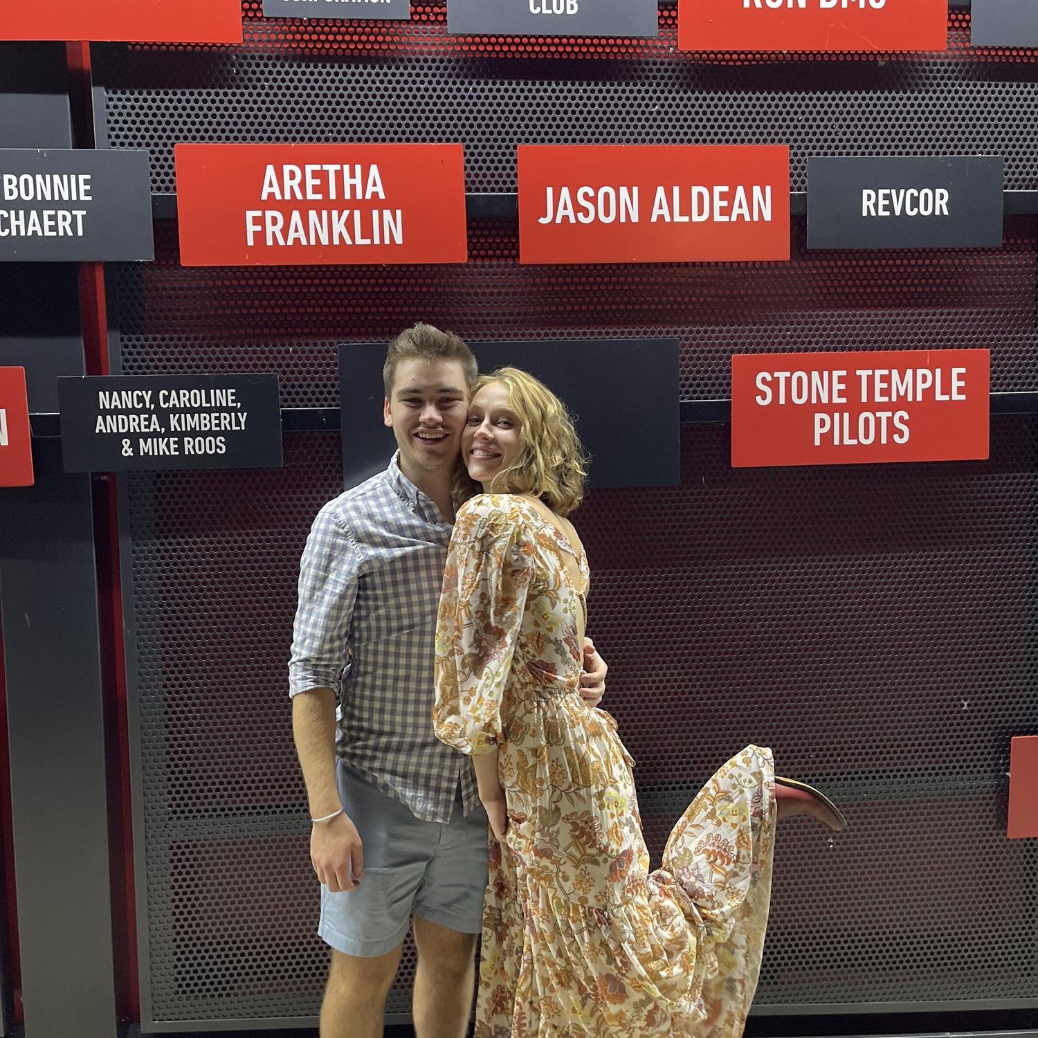 Seeing our favorite artist in person, Chris Stapleton!