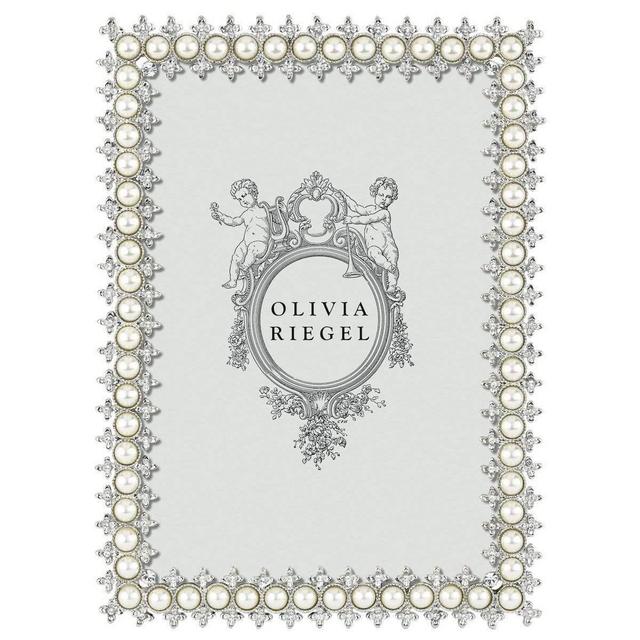 Olivia Riegel Crystal & Pearl 5" X 7" Frame