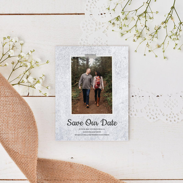 Zola Save The Dates - Douglas Portrait