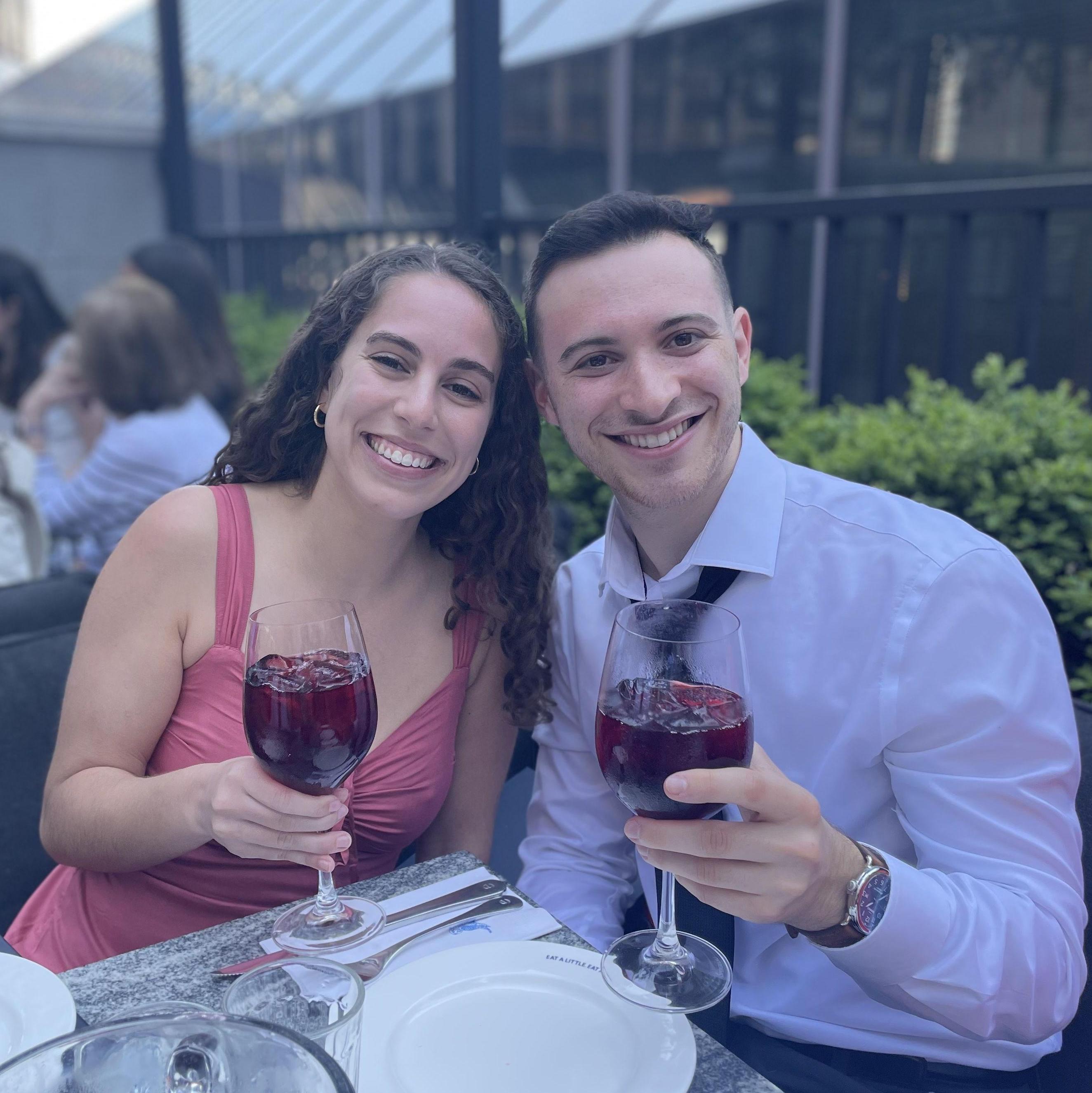 Celebrating the completion of our master's degrees (5/13/22)