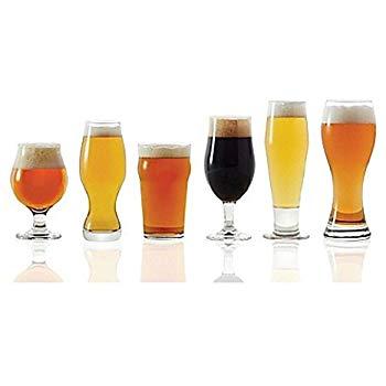 Libbey Craft Brews Assorted Beer Glasses, Set of 6
