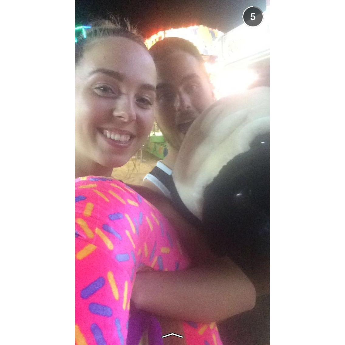 Ethan tried really hard to win me the huge Pug at the fair...dont want to know how much money he spent