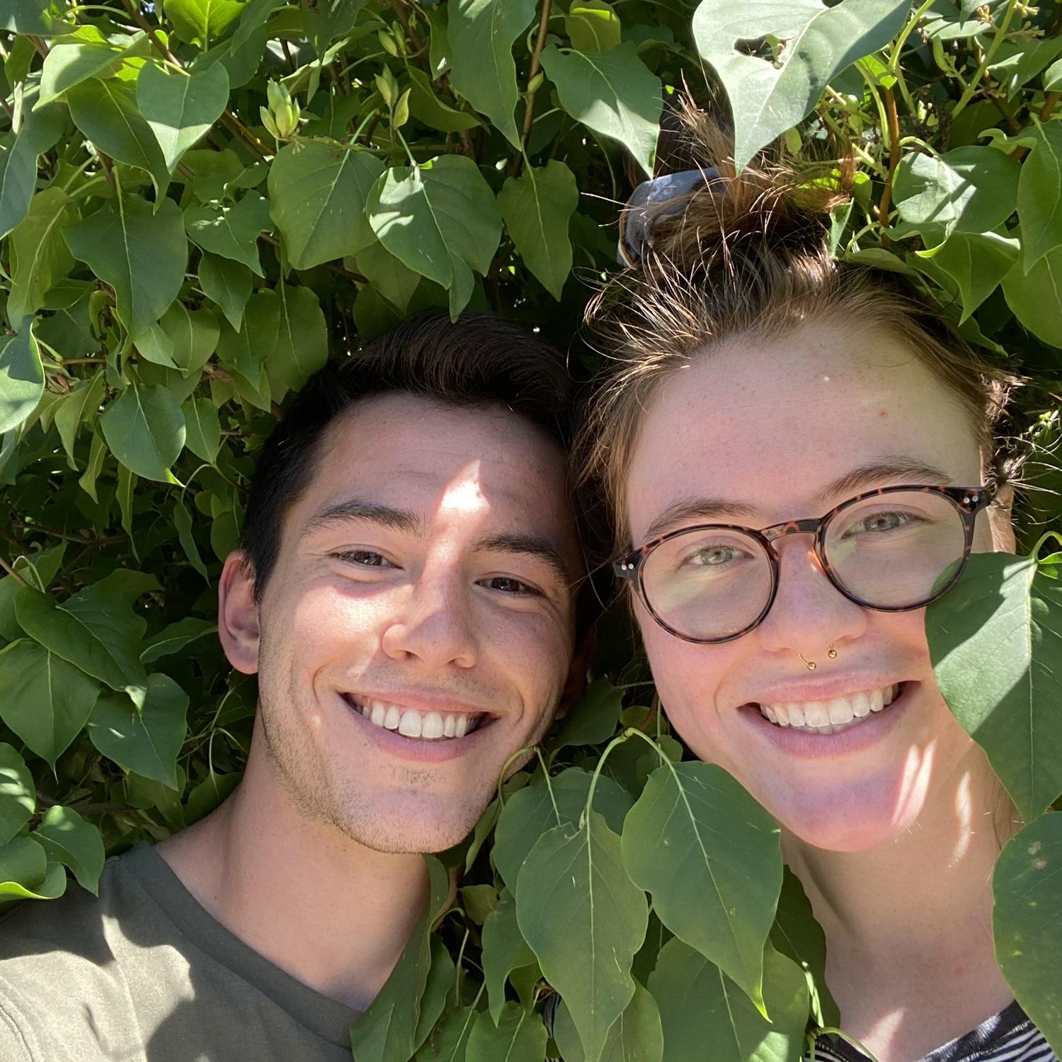 We took this on one of our first walks in Boulder, CO. Obviously trying to avoid the summer sun. June 2023.