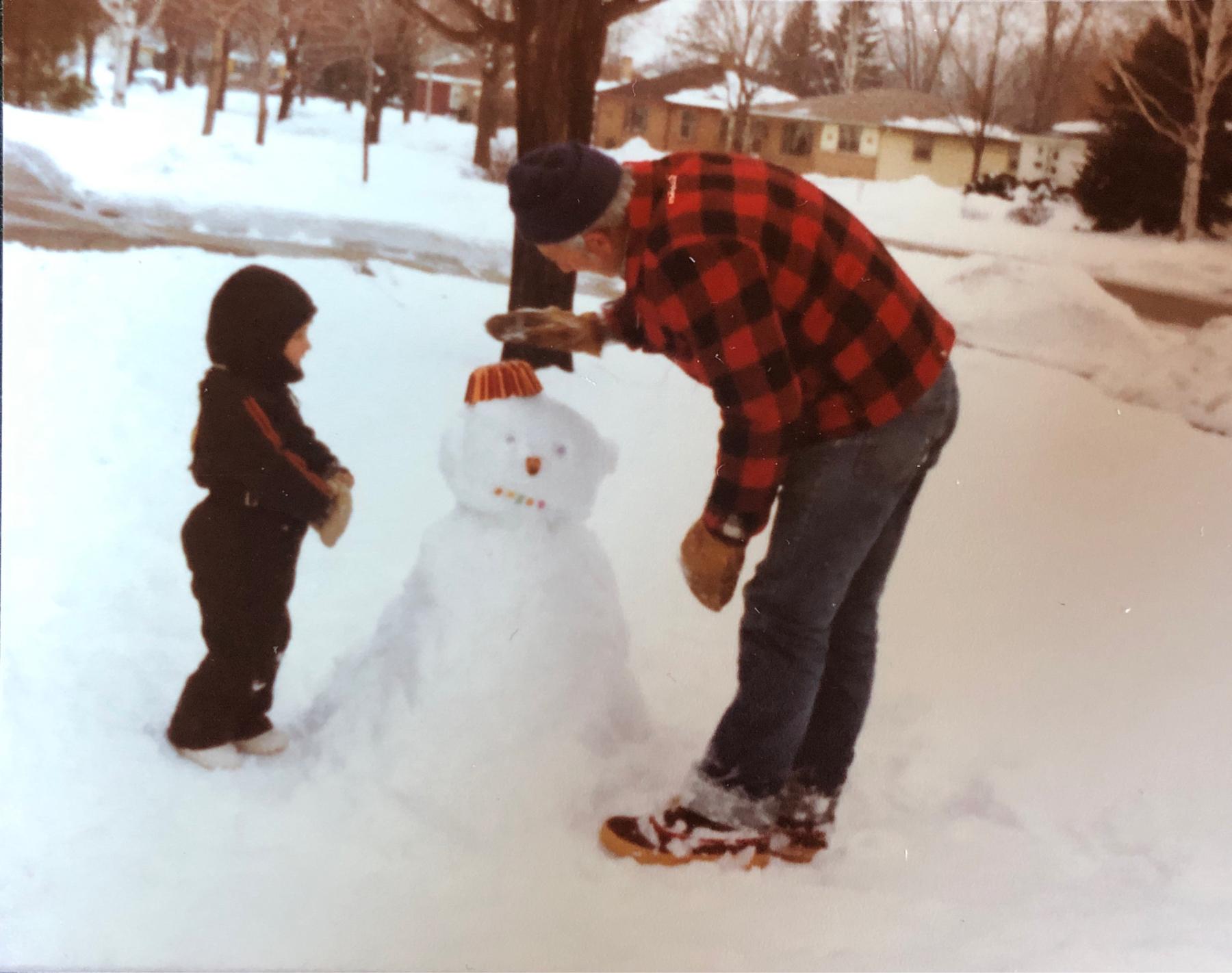 Lucky kid to share moments with grandpa!