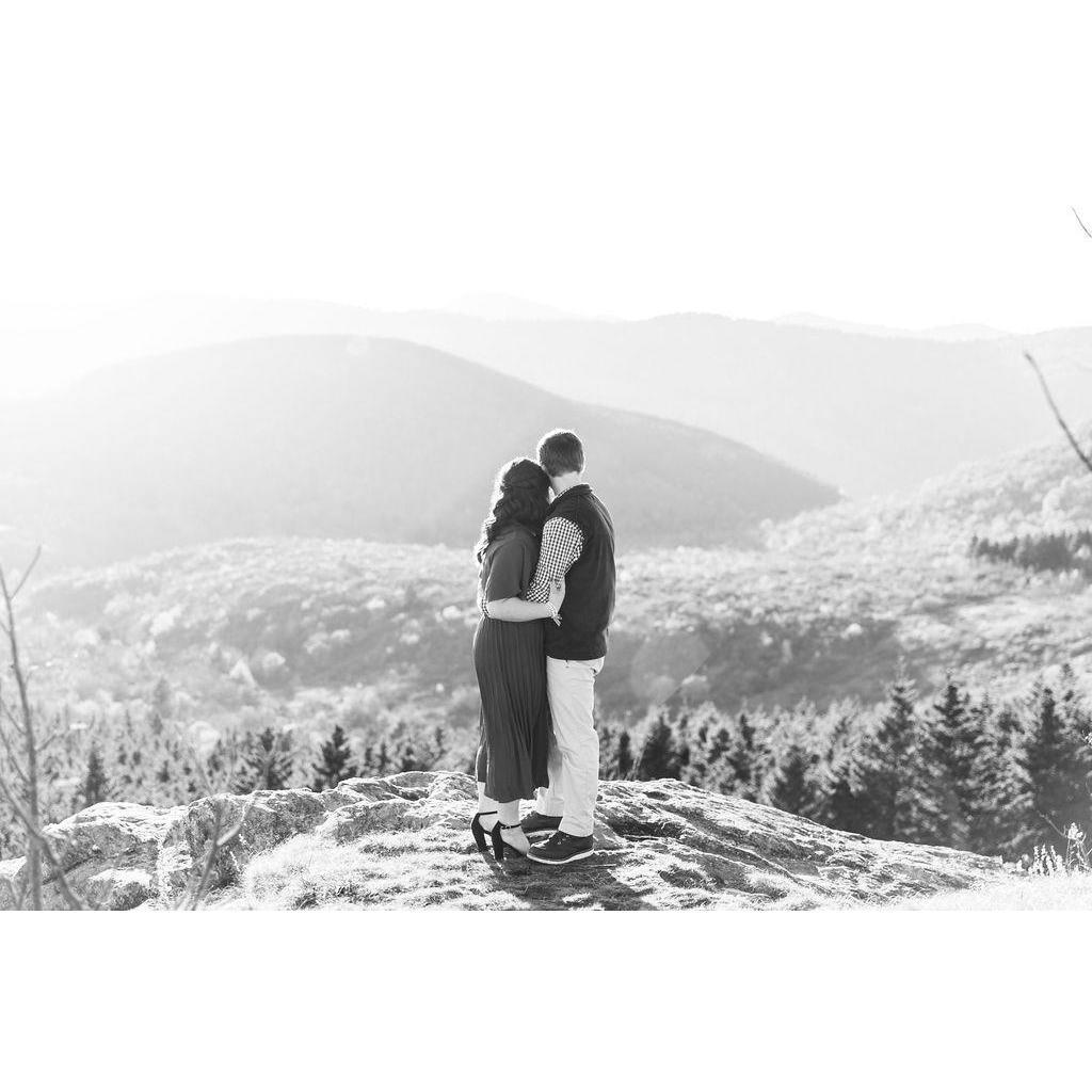 Engagement photos in the mountains.
Photographer: Amber Hatley Photography